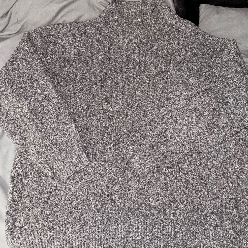 Dreamers Charcoal Women's Turtleneck Sweater